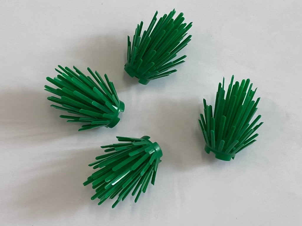 Partij 4x nieuwe Lego struiken in diverse kleuren, Overige thema's, Lego, Nieuw, Ophalen of Verzenden
