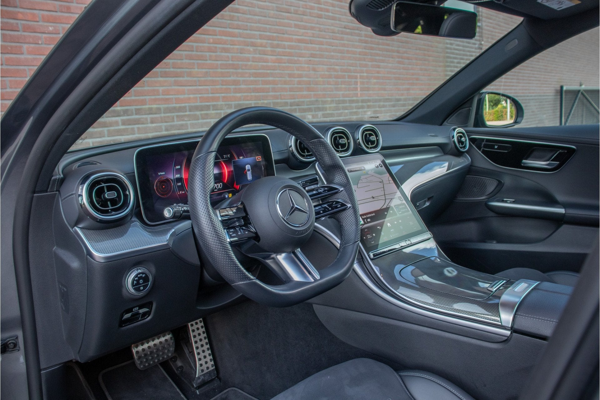 Mercedes-Benz C-Klasse 200 Launch Edition AMG Line, Originee, Automaat, Dealer onderhouden, Achterwielaandrijving, 4 cilinders