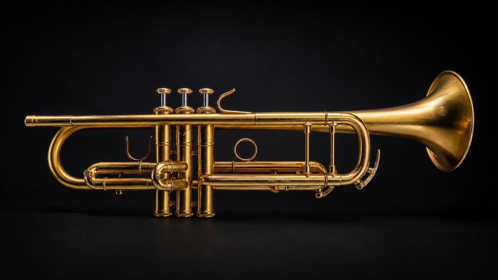 Van Laar B4 Trompet – Verguld – 2022, Muziek en Instrumenten, Blaasinstrumenten | Trompetten, Ophalen of Verzenden, Zo goed als nieuw