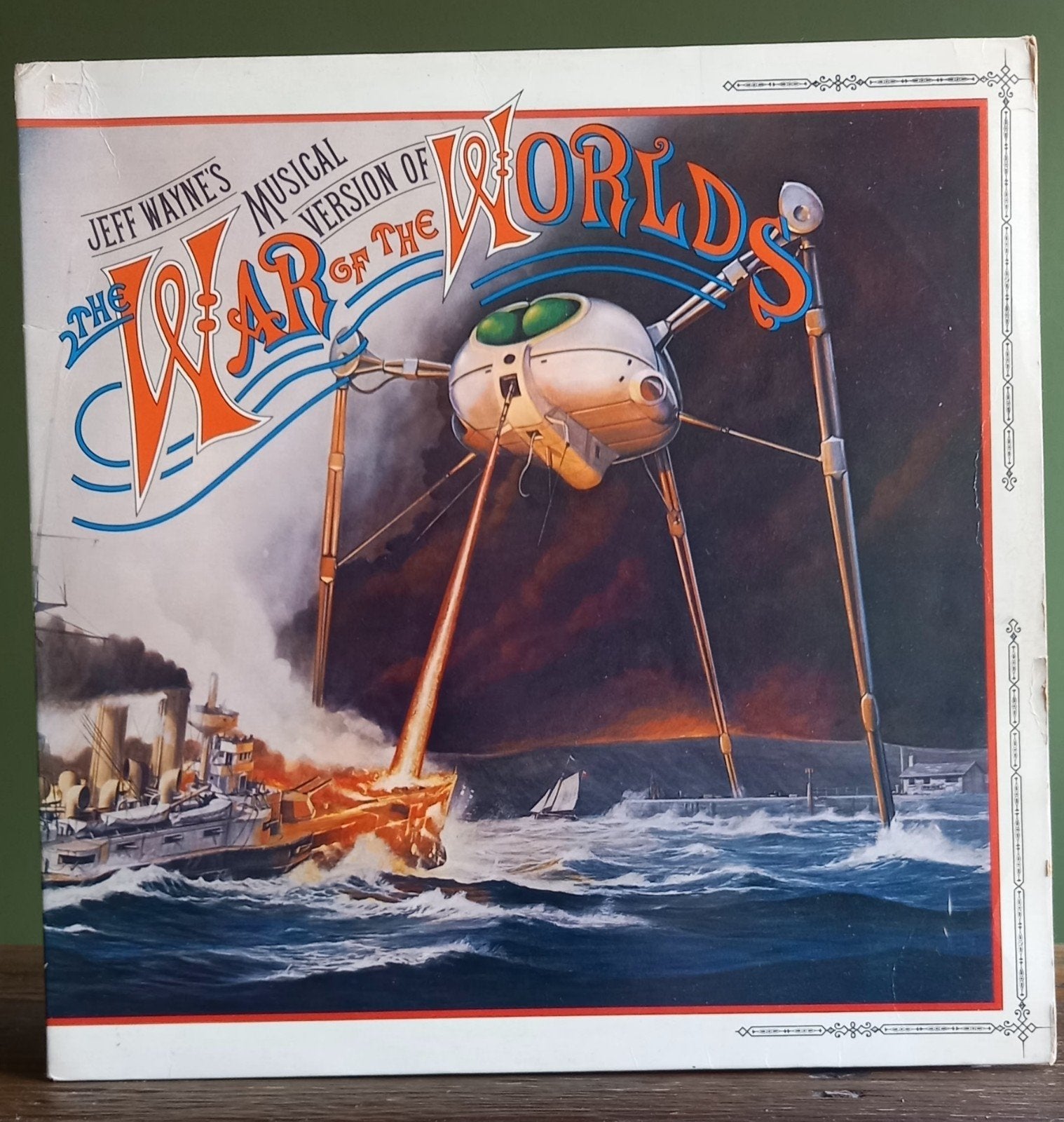 lp vinyl: Jef Wayne, war of the worlds 2 lp's ' 78, Ophalen of Verzenden, Gebruikt, 12 inch