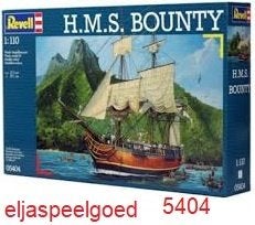 Revell 5404 schip H.M.S. Bounty Modelbouwkit 1:110, Ophalen of Verzenden, Nieuw, 1:200 of kleiner, Revell
