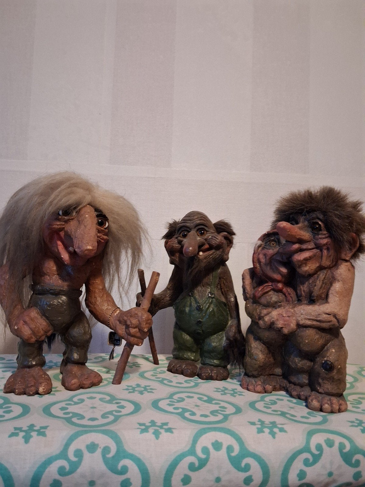 Set van 3 originele NyForm Noorse trollen, 24cm  hoog, Ophalen of Verzenden