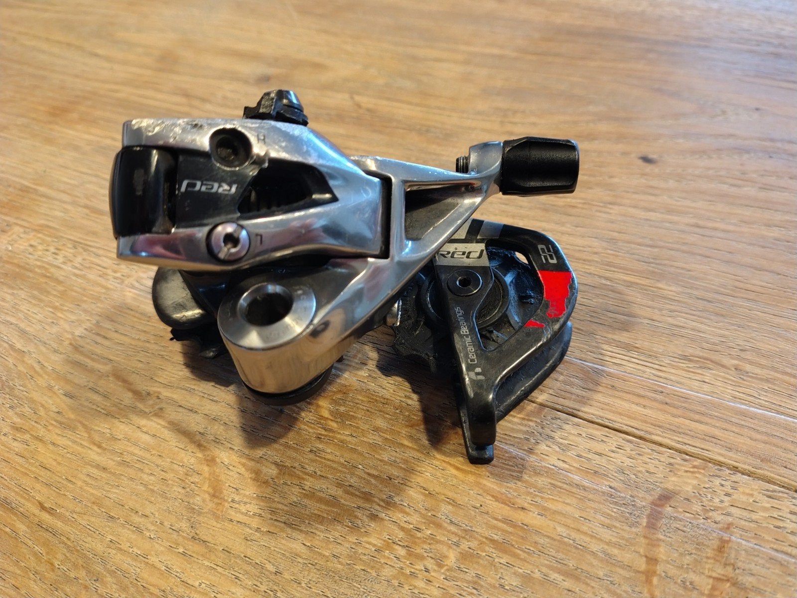 SRAM Red 11-speed derailleur, Fietsen en Brommers, Fietsonderdelen, Gebruikt, Derailleur of Ketting, Overige materialen, Racefiets