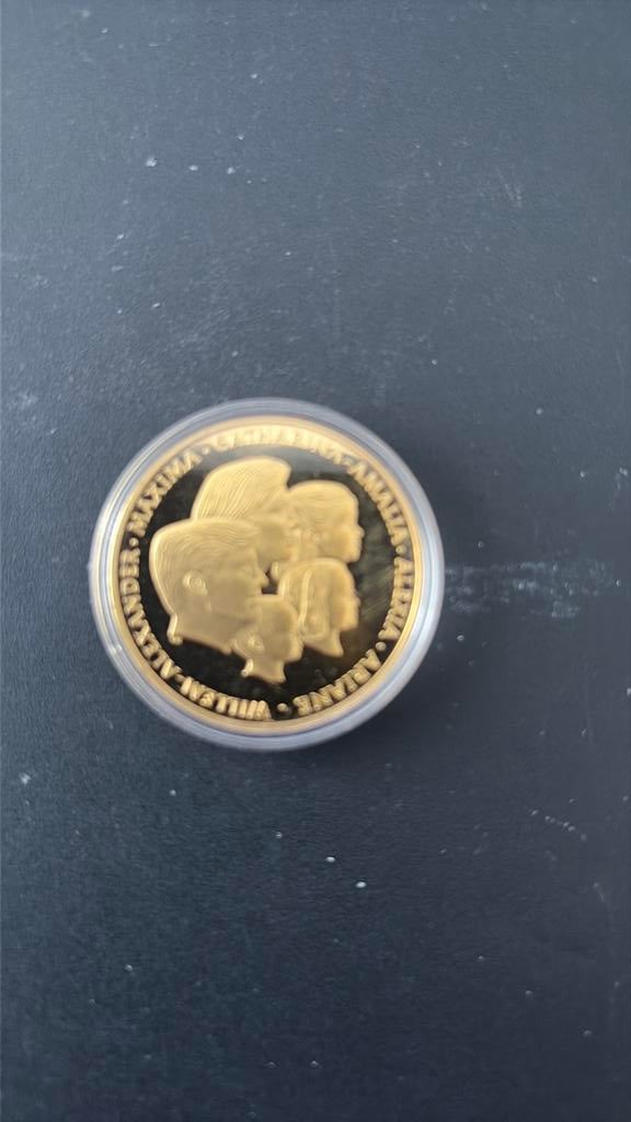 Willem Alexander met gezin, Postzegels en Munten, Munten | Nederland, Koningin Beatrix, Losse munt, 10 gulden, Goud