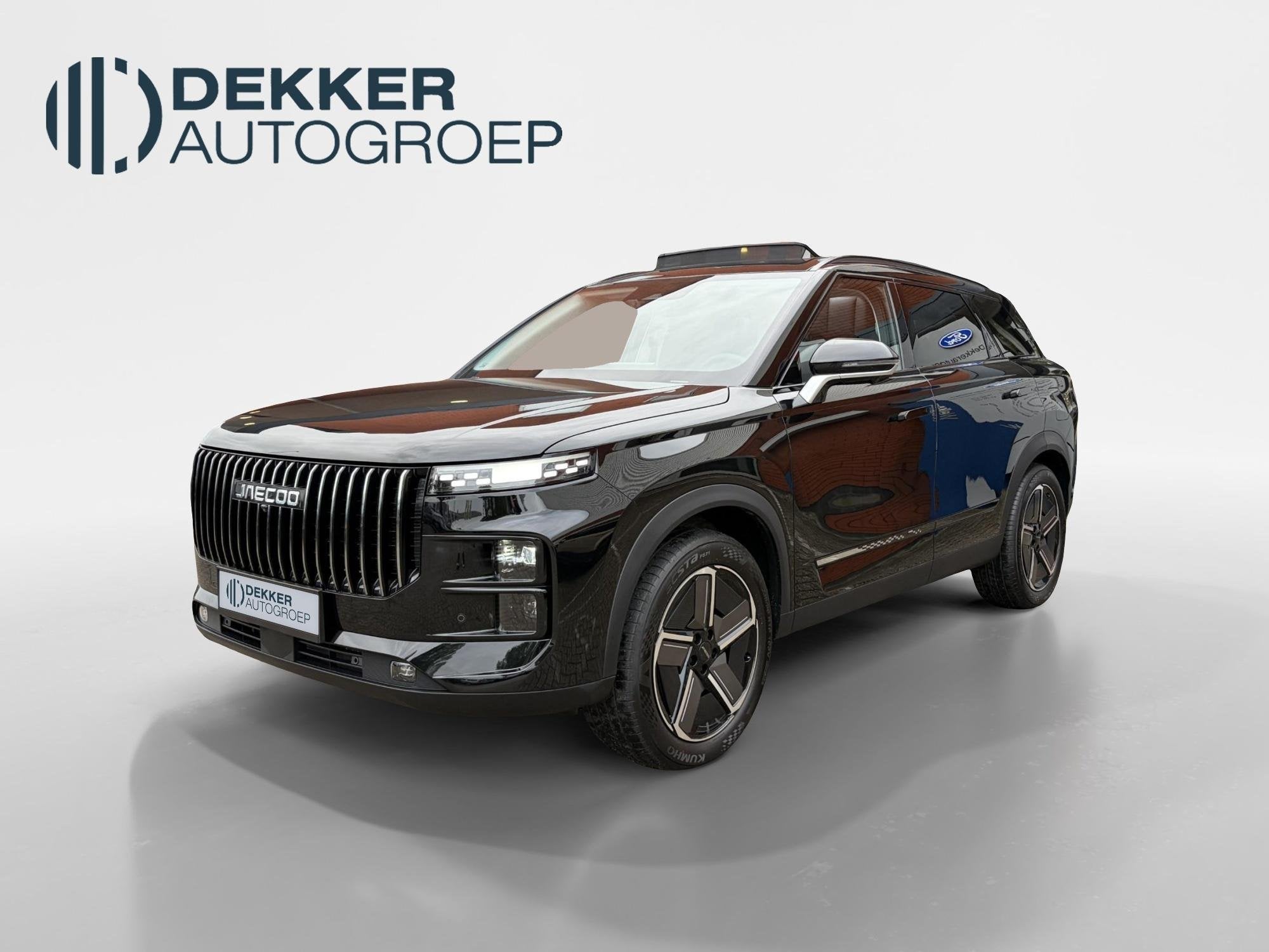 Jaecoo 7 1.5 TGDI SHS-P Exclusive, Auto's, Gebruikt, Euro 6, 347 pk, Zwart