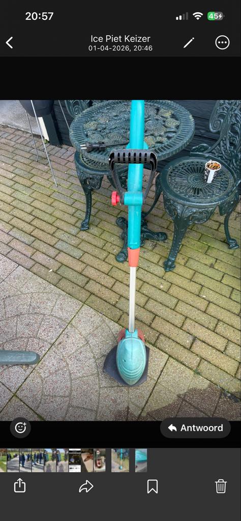 Bosch ART 23 Combitrim grastrimmer, Tuin en Terras, Ophalen of Verzenden, Gebruikt, 10 tot 30 cm, Elektrisch