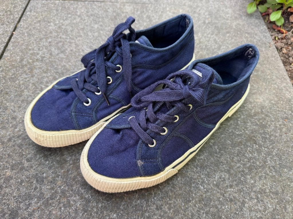 Blauwe gympen, ideaal voor het strand (Free & Fun, maat 40), Kleding | Dames, Schoenen, Zo goed als nieuw, Sneakers of Gympen