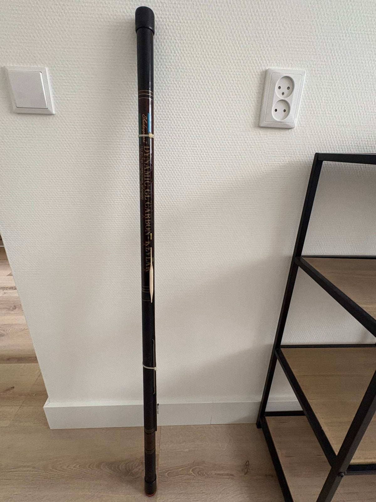 Vishengel Shakespeare carbon, Ophalen, Gebruikt, Vaste hengel