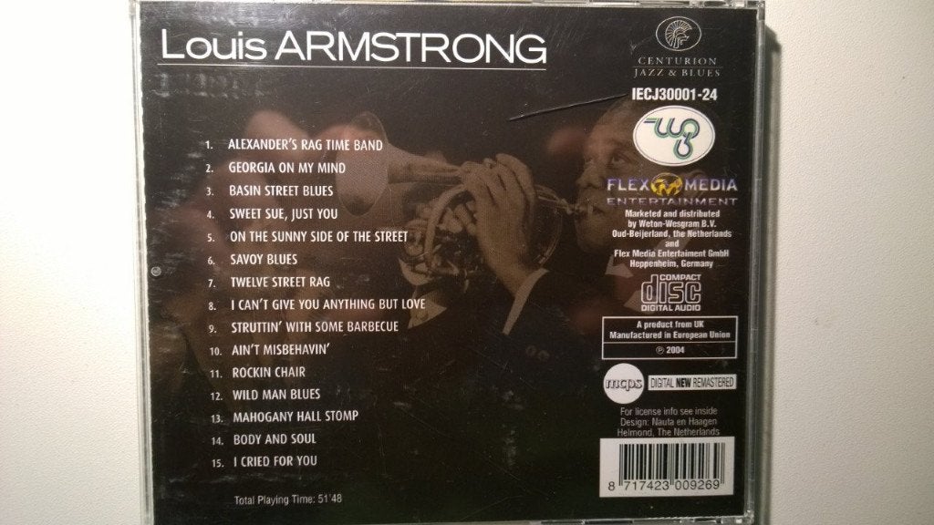 Louis Armstrong - Ultimate Jazz & Blues, Ophalen of Verzenden, Zo goed als nieuw, Blues, Album