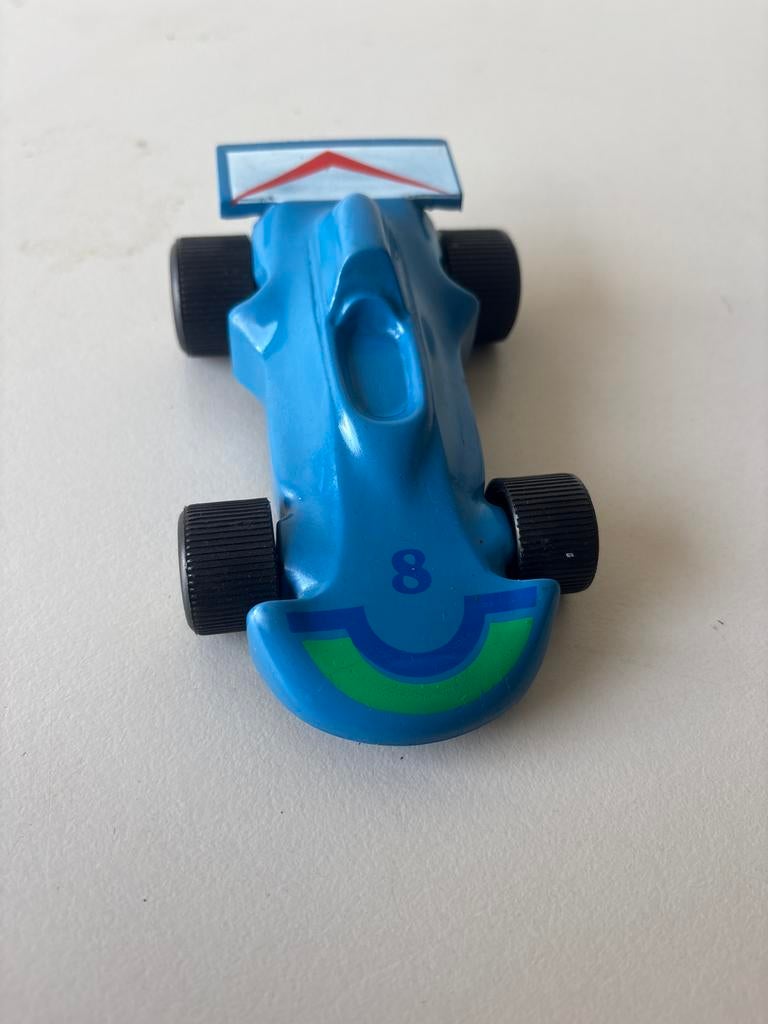 Vintage Spindler W-Germany rubberen speelgoed raceauto, Ophalen of Verzenden, Gebruikt, Jongen of Meisje