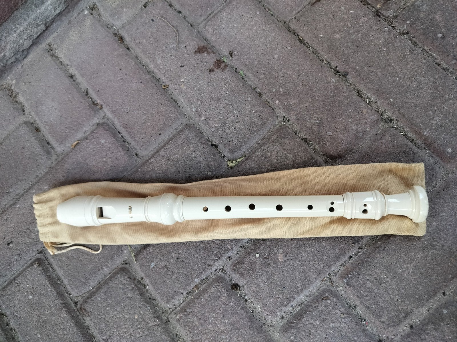 Yamaha blokfluit, Muziek en Instrumenten, Ophalen of Verzenden, Zo goed als nieuw, Overige typen, Met koffer, hoes of etui