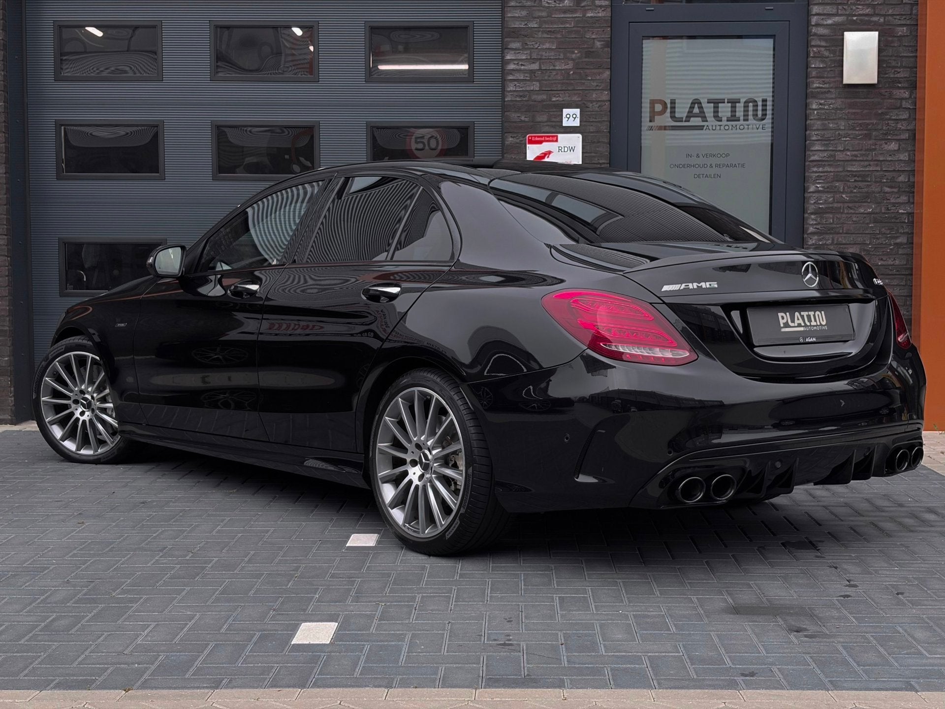 Mercedes-Benz C-klasse C450/C43 AMG 4MATIC |Pano|Bur|HUD|Dea, Dealer onderhouden, 367 pk, Bedrijf, Vierwielaandrijving