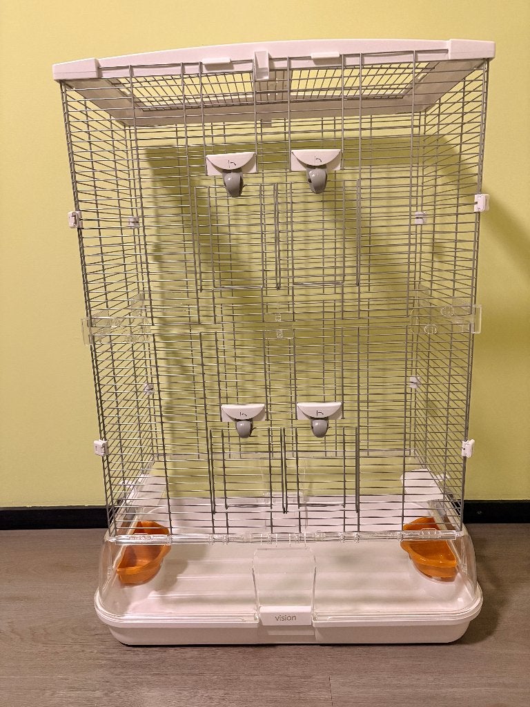 Hagen Vision vogelkooi, Ophalen, Gebruikt, Kunststof, Vogelkooi