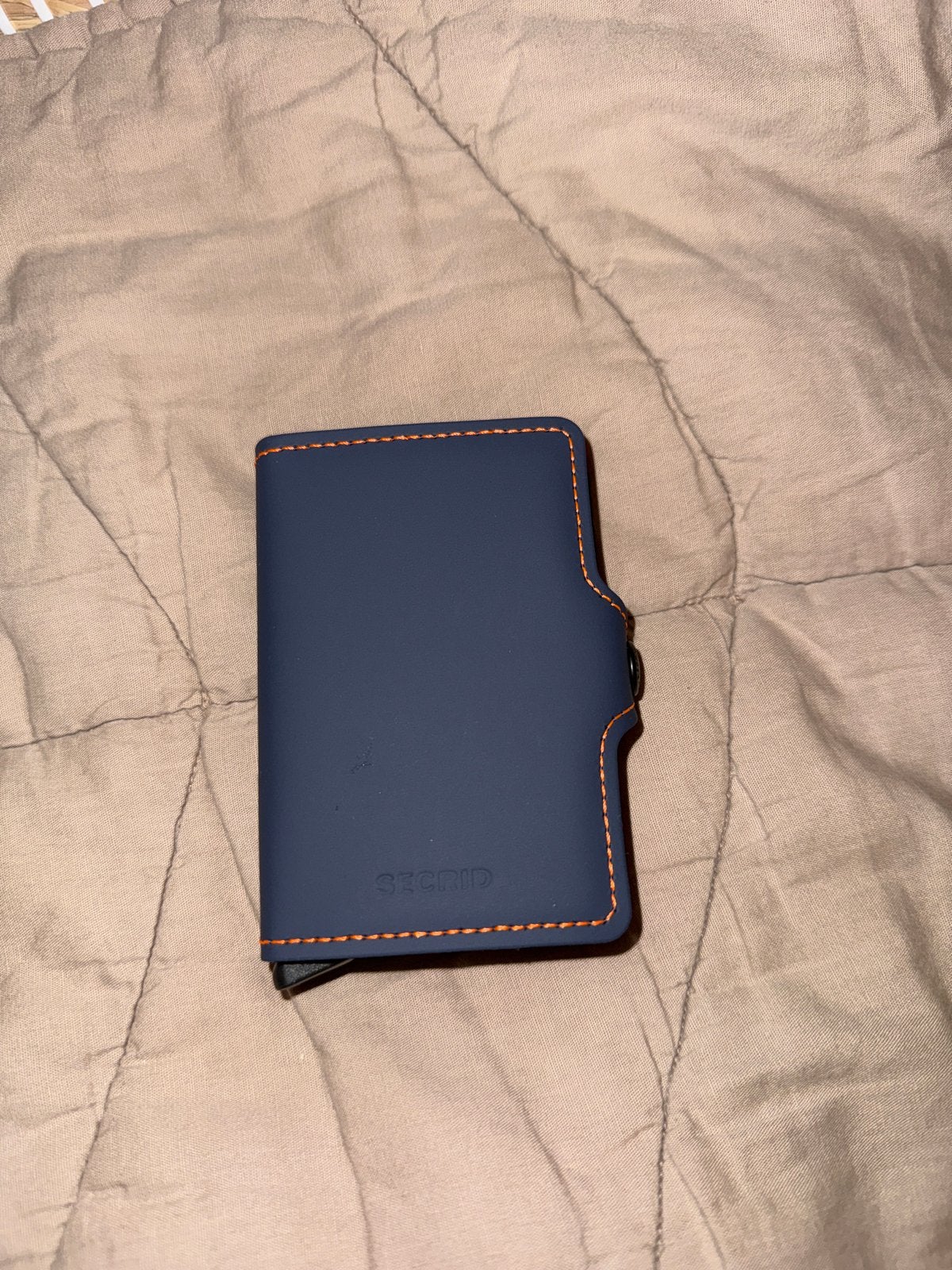 Nieuwe Secrid twinwallet - Compacte en veilige pasjeshouder, Ophalen of Verzenden, Nieuw, Blauw, Overige merken