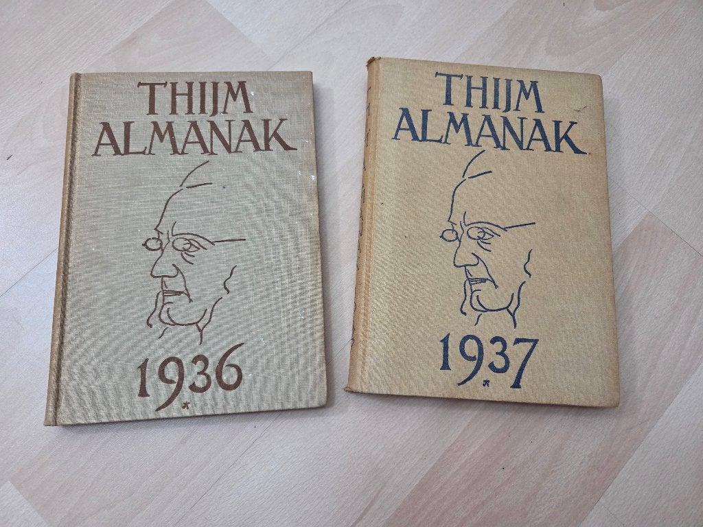 Thijm almanak 1936 en 1937, Ophalen of Verzenden, Diverse auteurs