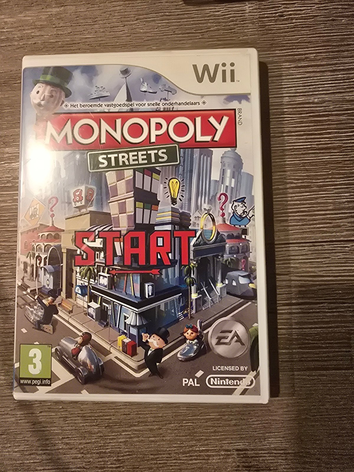 Monopoly Streets voor Nintendo Wii - Vastgoedspel, Gebruikt, Ophalen of Verzenden, Strategie en Constructie, 3 spelers of meer