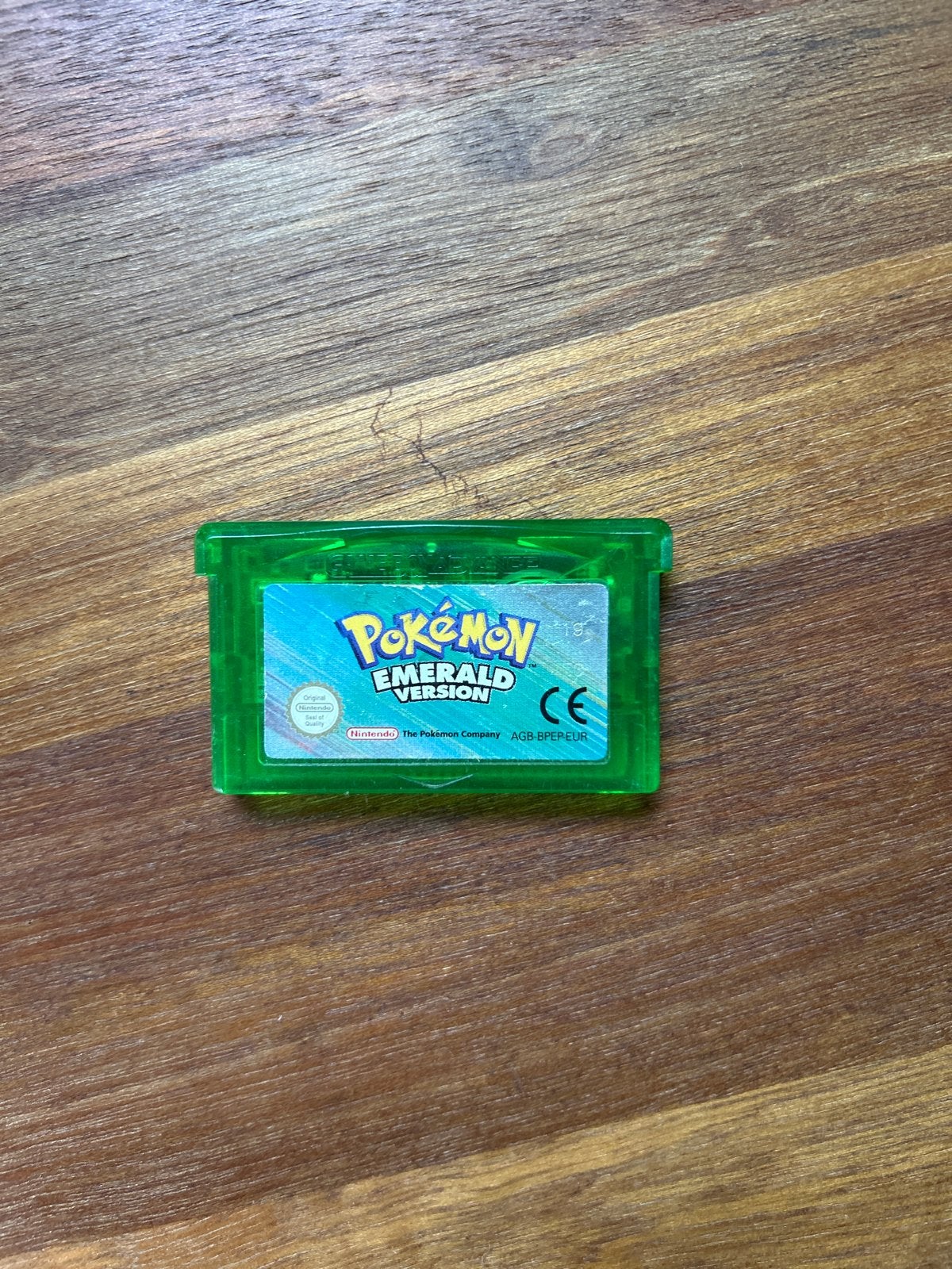 Pokémon Emerald Version (Game Boy Advance) - Zonder doos, Gebruikt, 1 speler, Ophalen of Verzenden, Role Playing Game (Rpg)