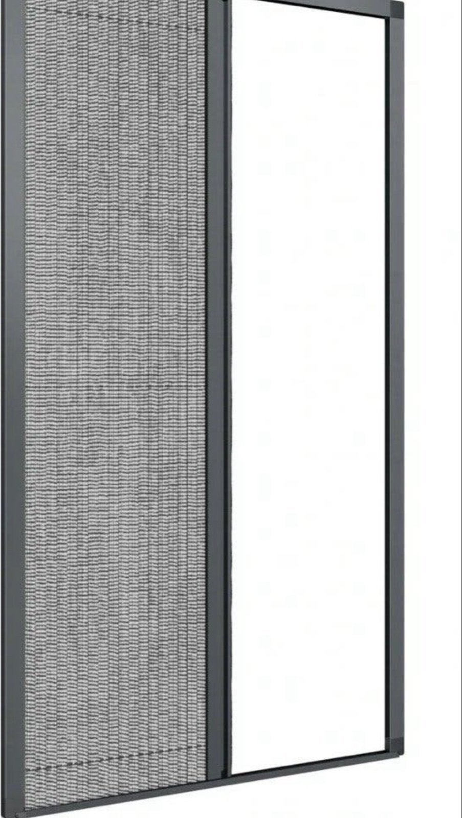 Plisse hordeur, zowel links als rechts te monteren, Doe-het-zelf en Verbouw, 120 cm of meer, Hordeur, Nieuw, Ophalen of Verzenden