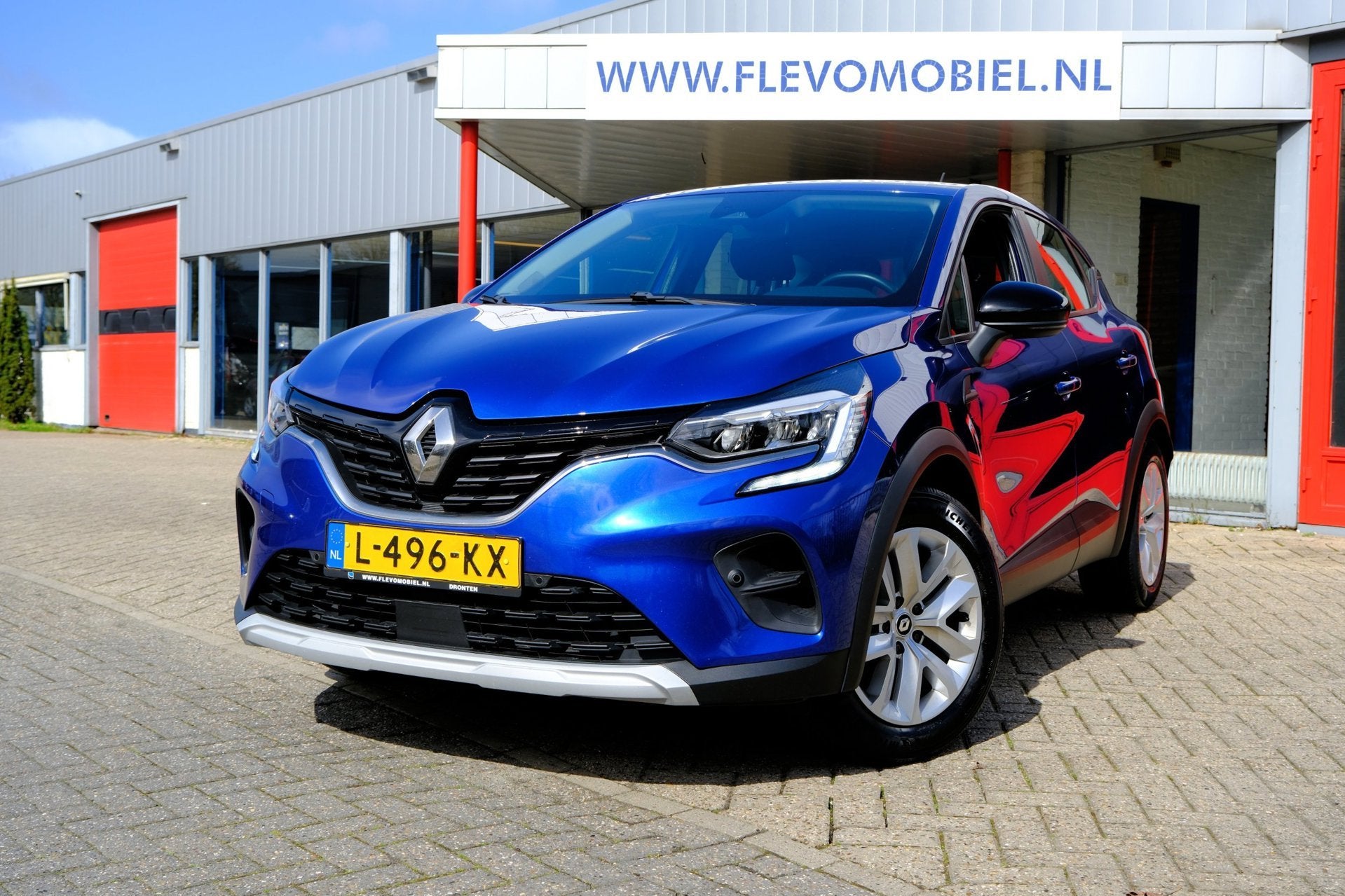 Renault Captur 1.0 TCe 100 Bi-Fuel/LPG-G3 Zen Navi|Cam|Carpl, Voorwielaandrijving, Gebruikt, Euro 6, Blauw