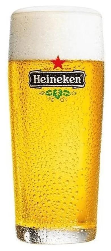 GLAZEN HEINEKEN FLUITJE 22c. Elf dozen maal 12 stuks, Ophalen, Zo goed als nieuw, Bierglas