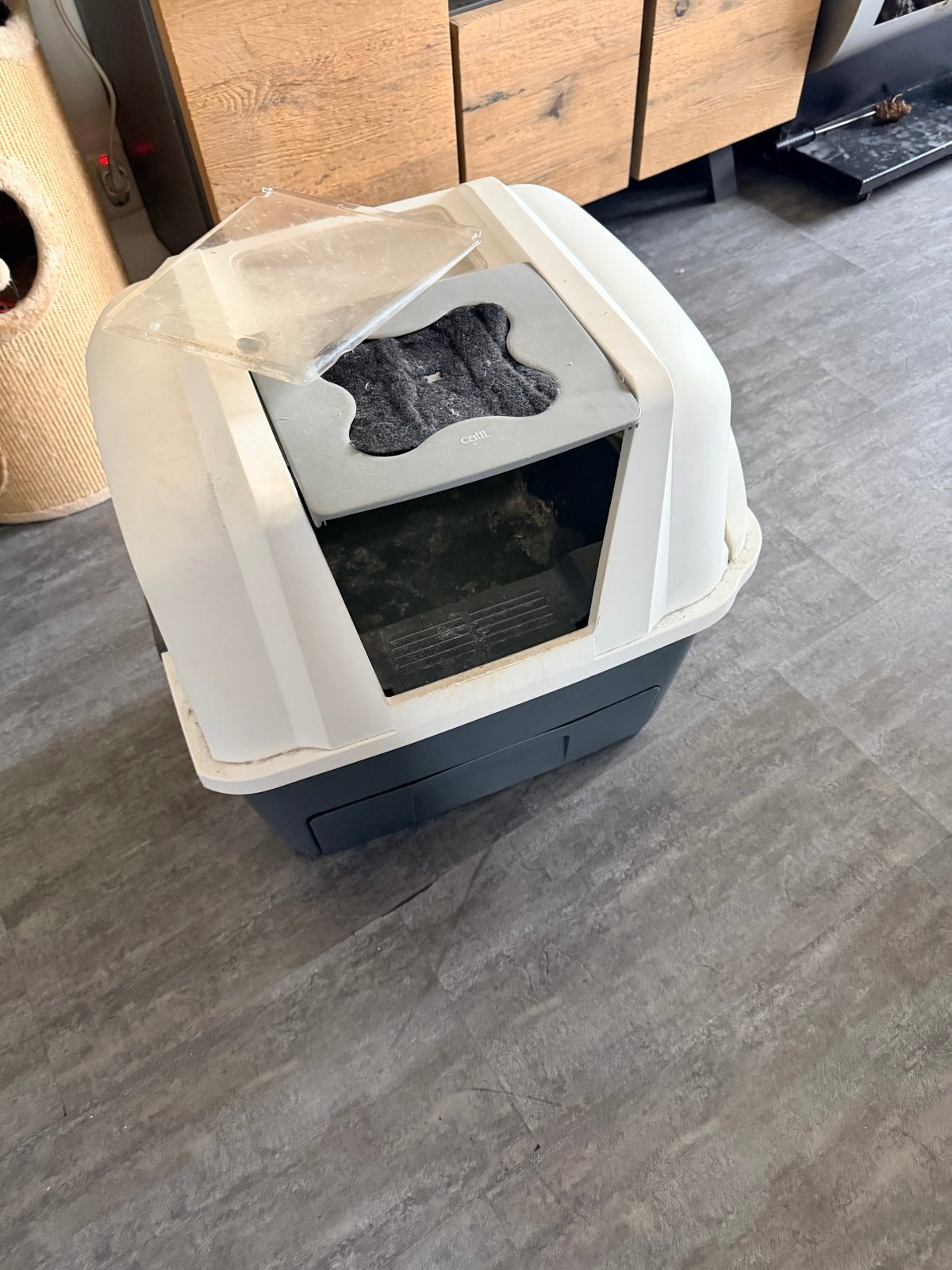 Catit SmartSift kattenbak gebruikt, Dieren en Toebehoren, Ophalen, Gebruikt