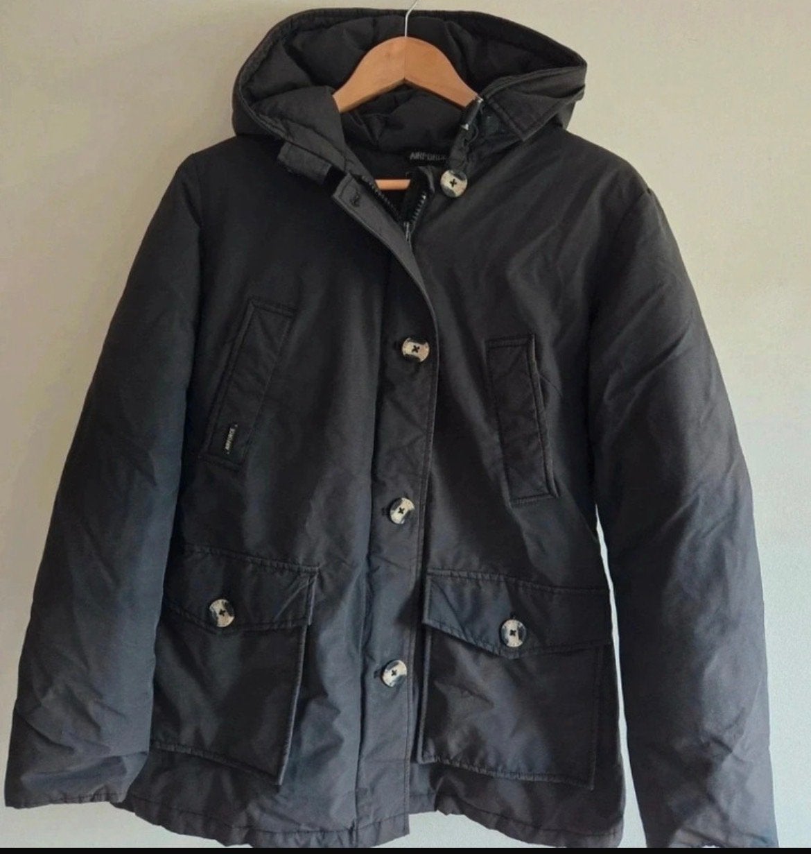 Airforce jas 4 pocket, Ophalen, Zo goed als nieuw, Maat 38/40 (M), Zwart