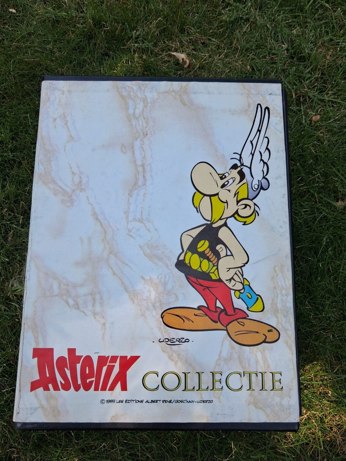 Collectie stripboeken van Asterix, Ophalen