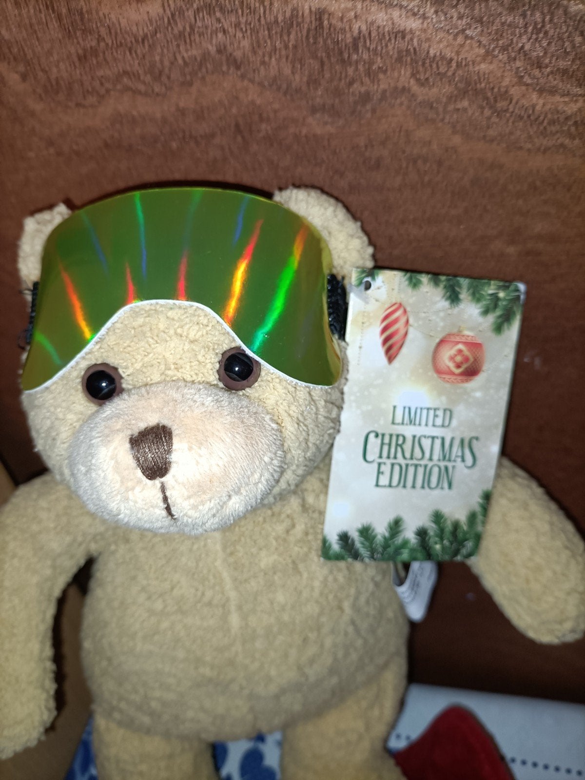 Freddy the Teddy knuffel op snowboard Limited Edition, Ophalen of Verzenden, Zo goed als nieuw, Overige typen