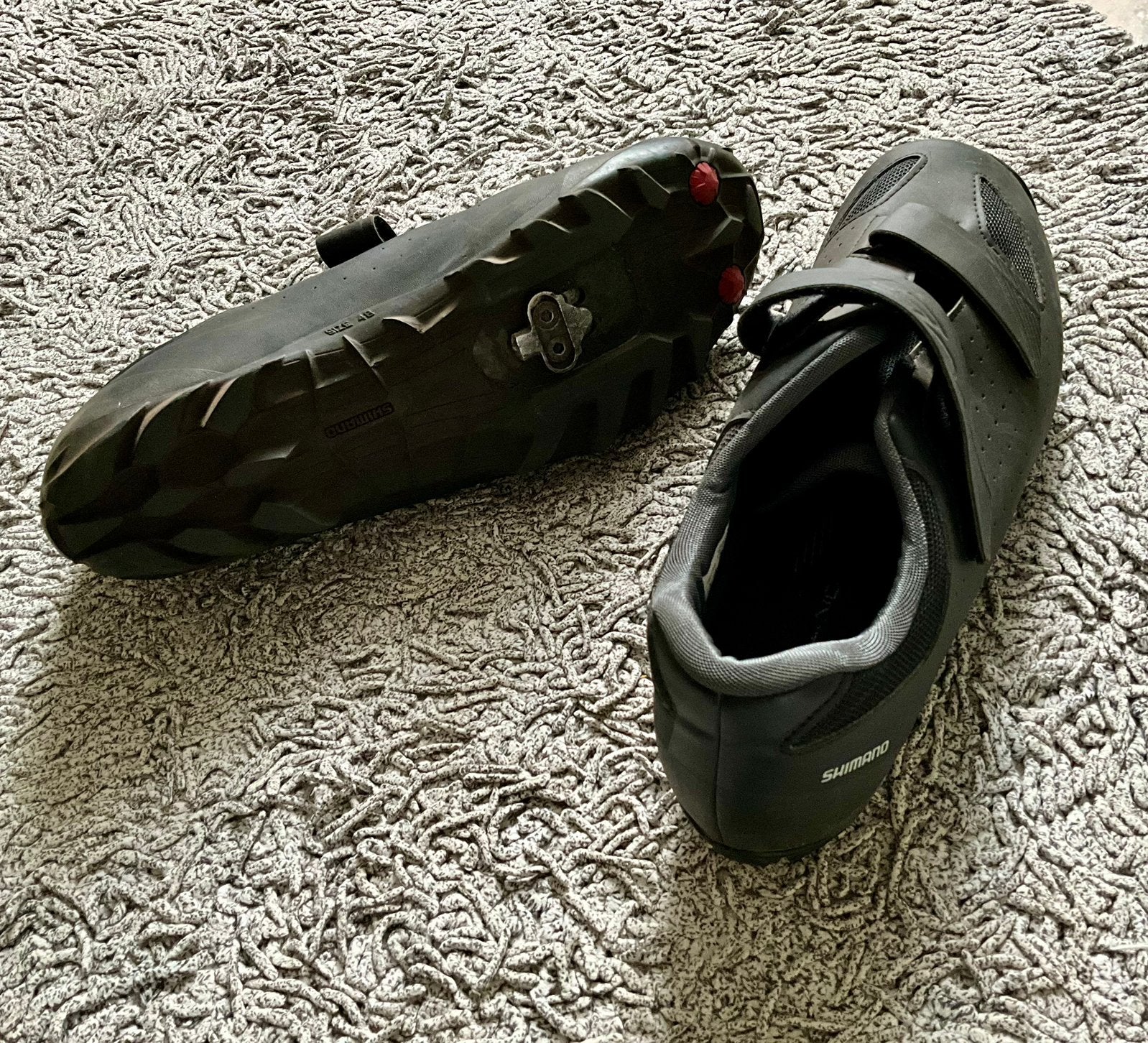Wielren pedalen met schoenen mt 45/46, Ophalen, Zo goed als nieuw
