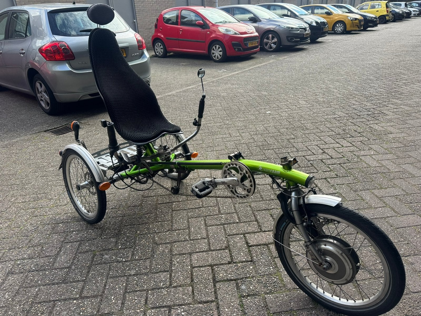 Vanraam easysport ligfiets inc. 2 acu’s, Terugtraprem, Onderstuur, Nieuw, Ophalen