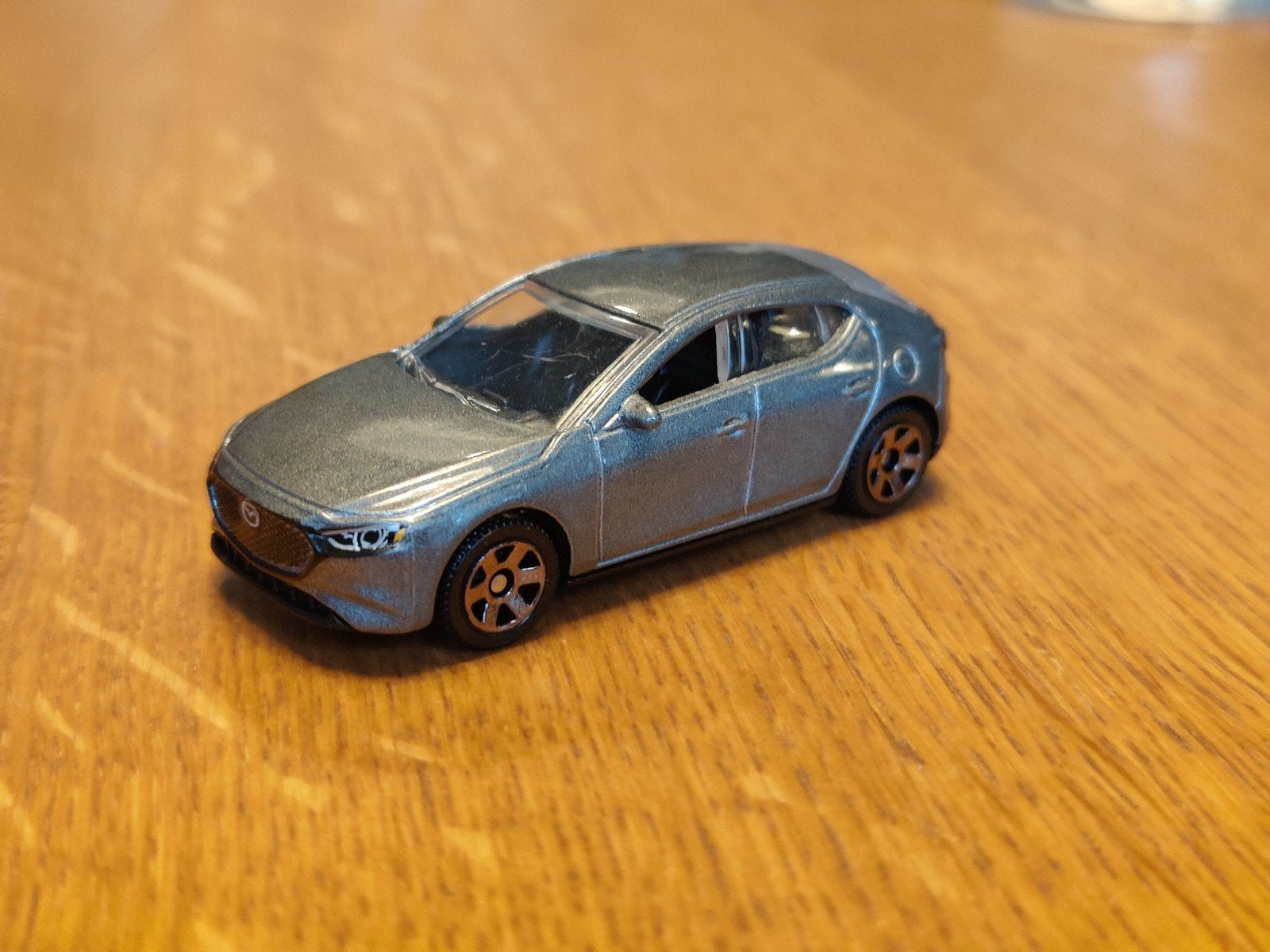 Matchbox Mazda 3 GRIJS, Ophalen of Verzenden, Zo goed als nieuw, Auto