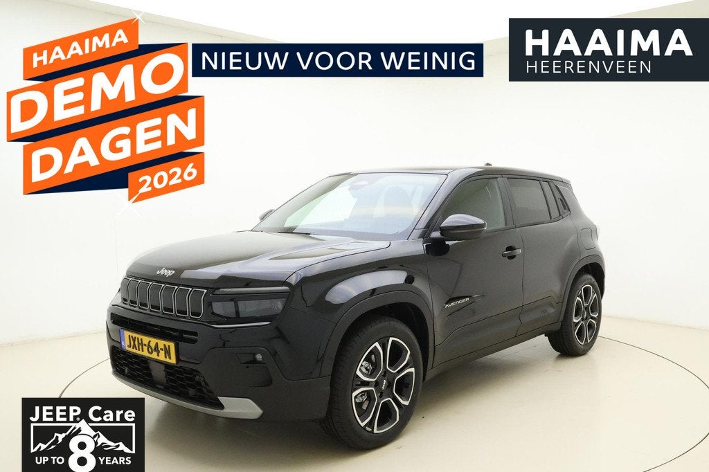 Jeep Avenger Summit 54 kWh | € 1.200,- demovoordeel!| Rang, Auto's, Jeep, 394 km, 334 min, 156 pk, Leder en Stof