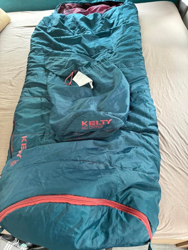 Kelty kinderslaapzak 2x, Ophalen, Zo goed als nieuw
