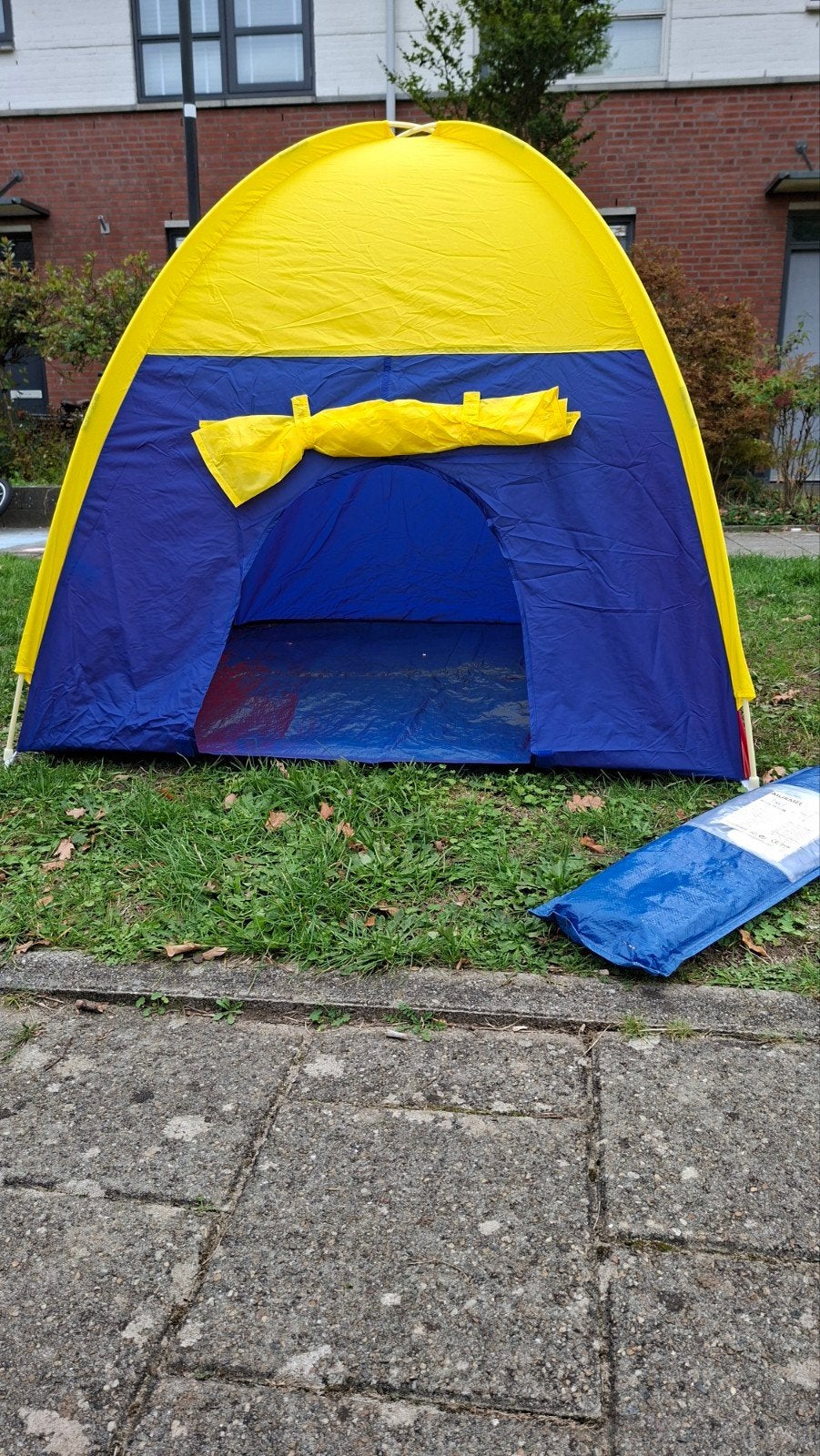 IKEA Murmel Kinder speeltent - Rood/Geel/Blauw, Ophalen of Verzenden, Zo goed als nieuw, Overige materialen