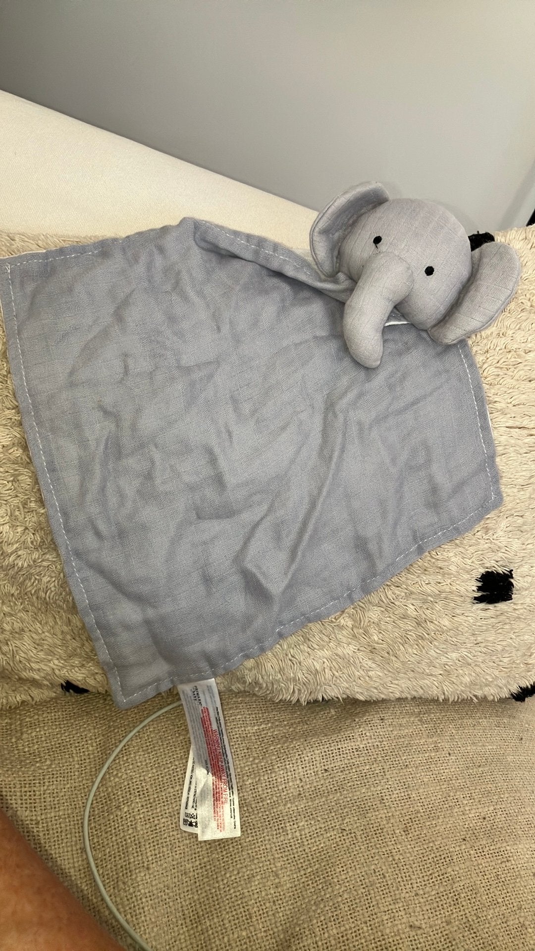 Primark olifant knuffeldoekje, Nieuw, Ophalen of Verzenden, Wasbaar, Middelgroot (20 tot 80 cm)