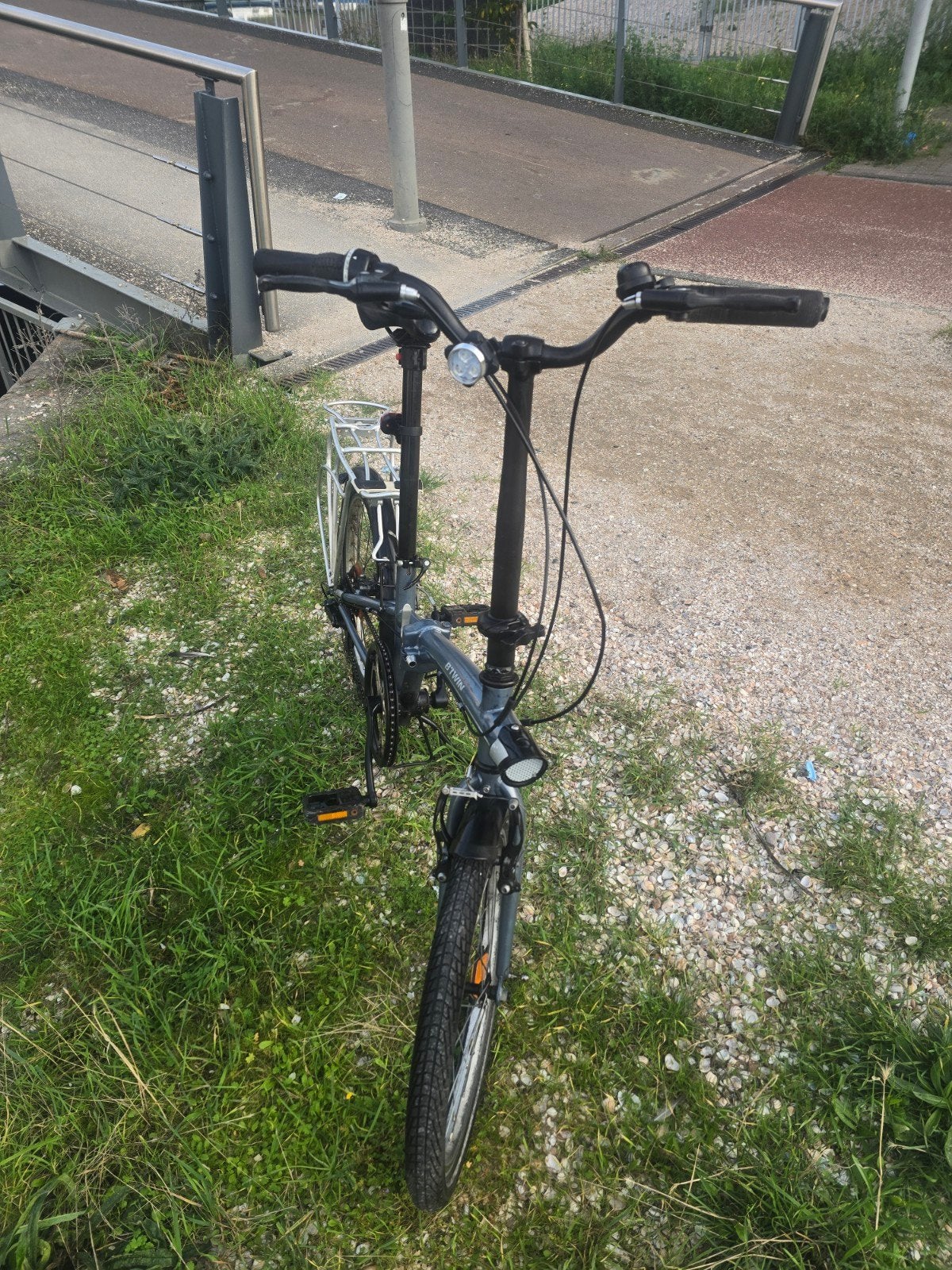 Btwin vouwfiets - Ideaal voor woon-werkverkeer, Fietsen en Brommers, Overige merken, 20 inch of meer, Gebruikt, Versnellingen