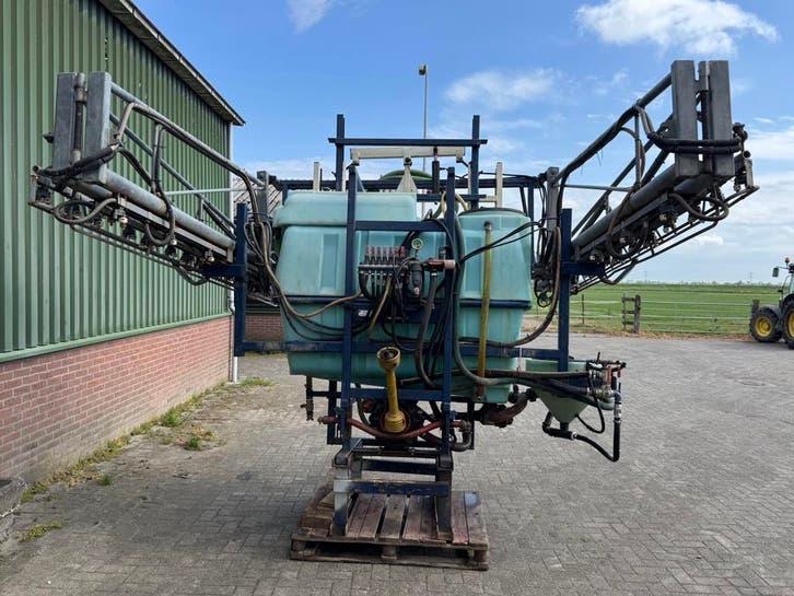 Sieger veldspuit, Ophalen, Gewasbescherming en Bemesting