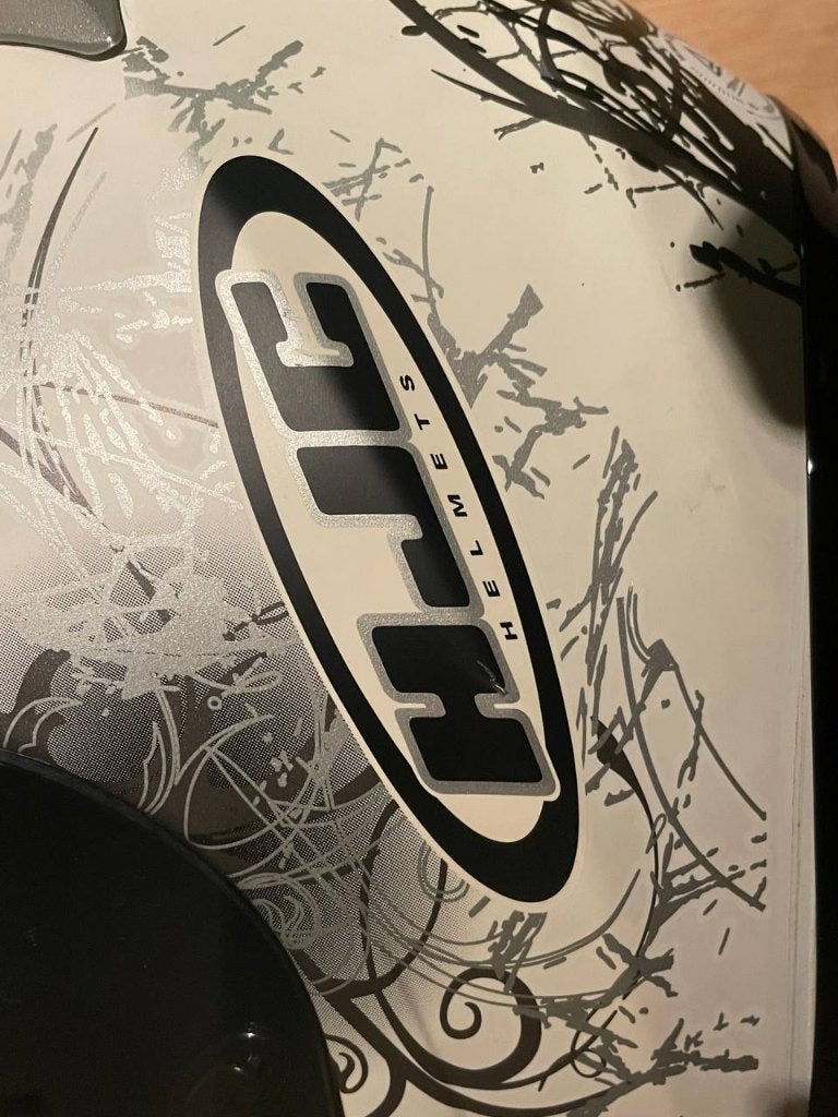 HJC FG-15 motorhelm maat M, Gebruikt, Ophalen of Verzenden, HJC Helmets, Niet gespecificeerd