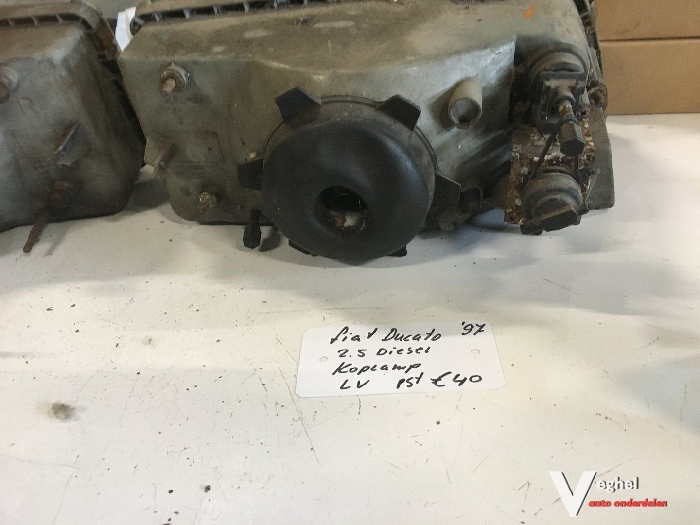 Fiat Ducato 1997  Koplamp Links, Gebruikt, -, -, Ophalen of Verzenden