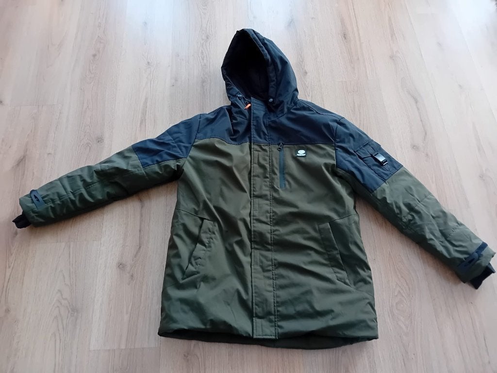 Winterjas, Overige kleuren, Maat 42/44 (L), Ophalen of Verzenden, Petrol