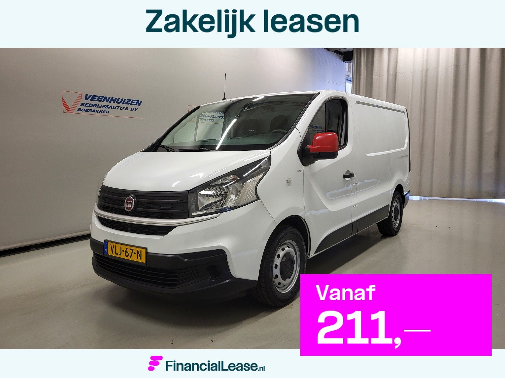 Fiat Talento 2.0MultiJet 146pk Euro 6!, Voorwielaandrijving, 145 pk, Gebruikt, 4 cilinders