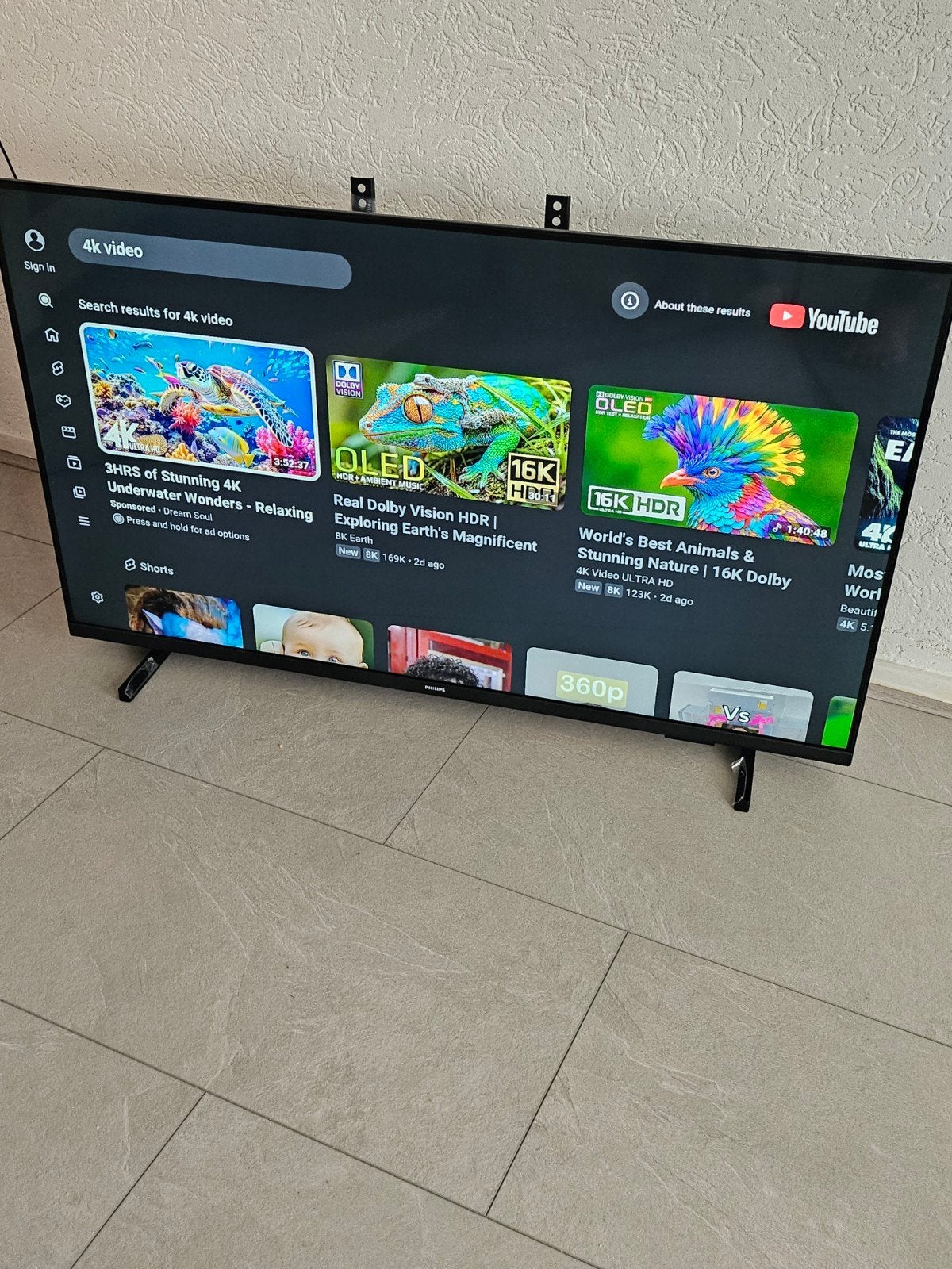 Philips Smart TV 4K Ultra HD 43 inch met WiFi en apps, Ophalen of Verzenden