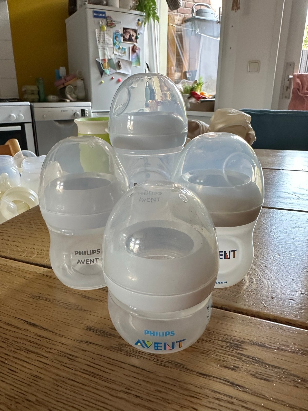 Philips Avent Babyflessen - Set van 4, Kinderen en Baby's, Babyvoeding en Toebehoren, Gebruikt, Babyfles, BPA-vrij, Philips Avent