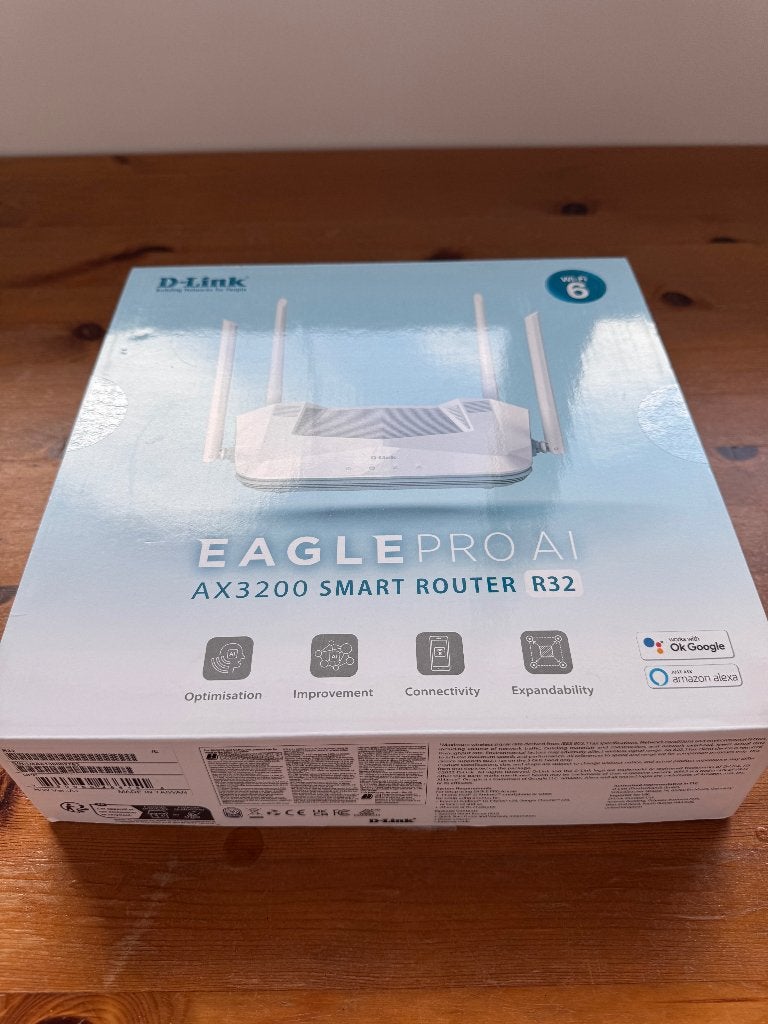 D-Link EAGLE PRO R32 - Smart Router - 6 WiFi, Ophalen of Verzenden, Zo goed als nieuw, Router, D-Link