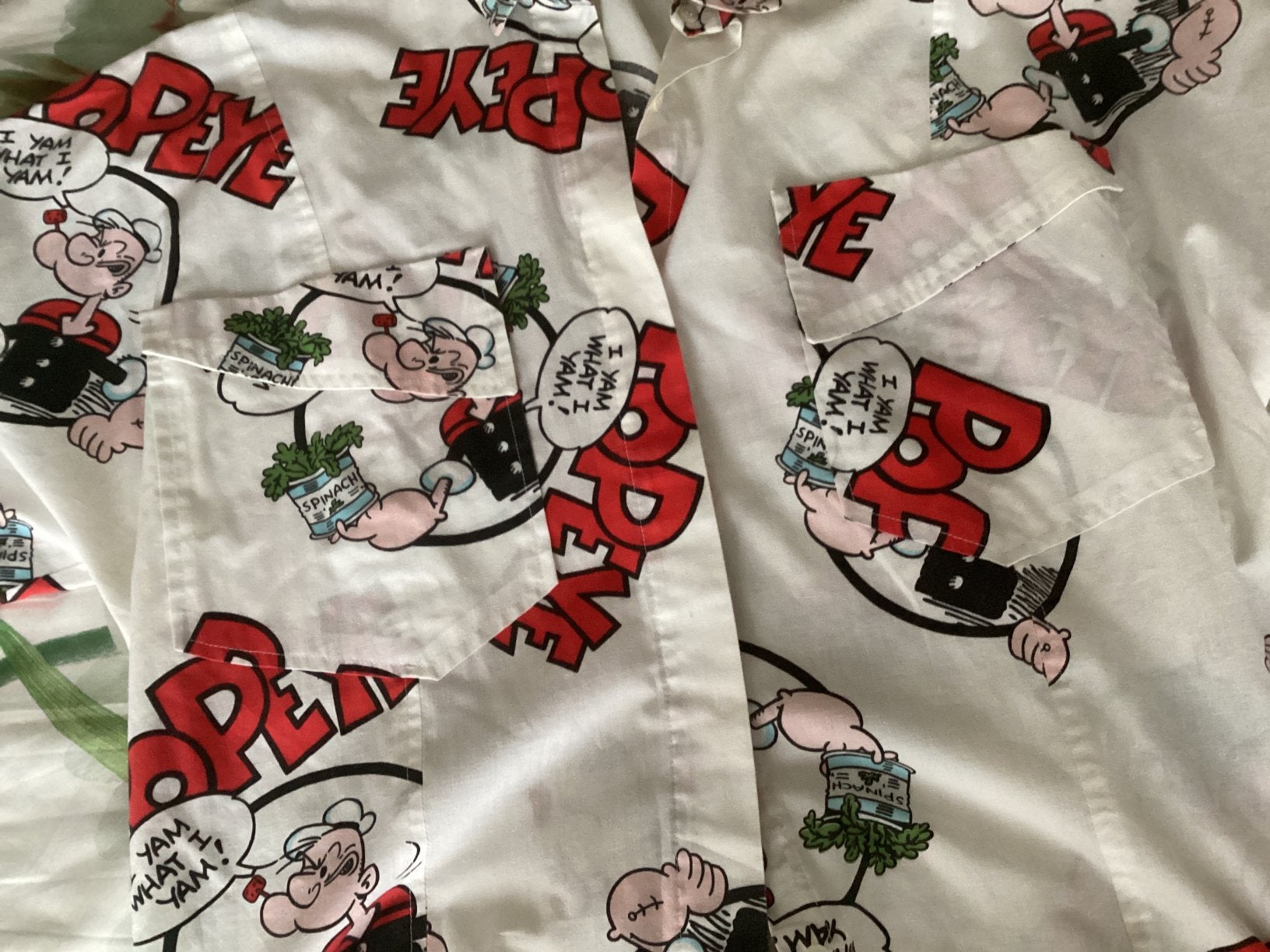 Popeye blouse maat XL nieuw, Kleding | Heren, Ophalen of Verzenden, Zo goed als nieuw, Blauw, Overhemd