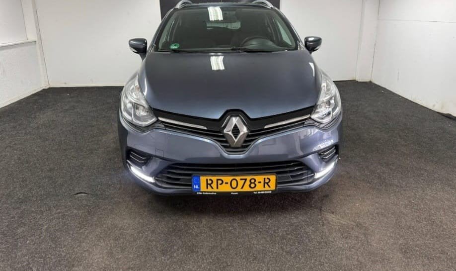 Renault Clio 0.9 TCE 90 Estate 2017 Grijs, Voorwielaandrijving, 898 cc, 580 kg, 49 €/maand