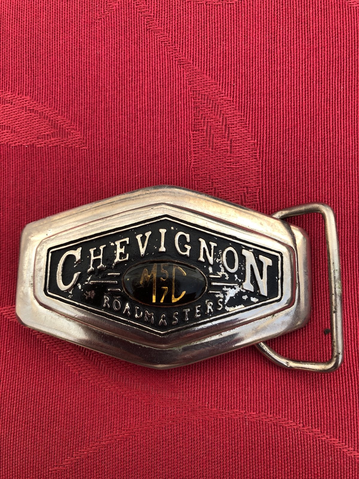 Chevignon Roadmasters Riemgesp - Vintage Stijl, Ophalen of Verzenden, Zo goed als nieuw, Losse buckle of gesp