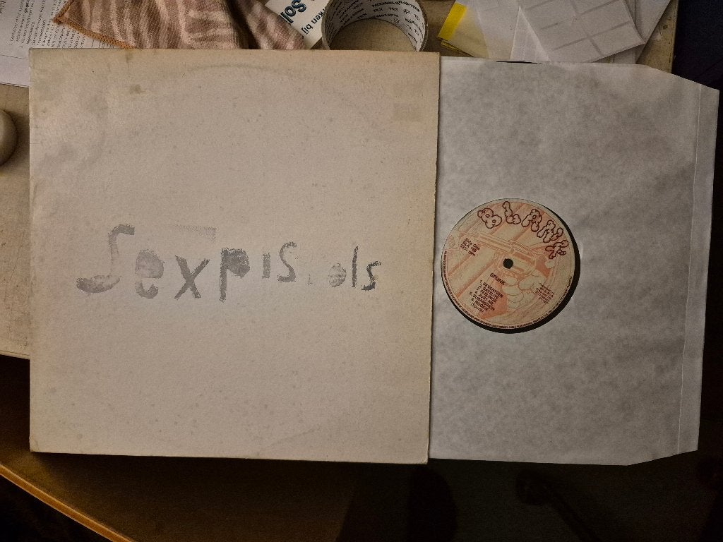 Sex Pistols Spunk LP 1977 punk Unofficial LP with Cover, Cd's en Dvd's, LP, Gebruikt, Ophalen of Verzenden, Punk Rock