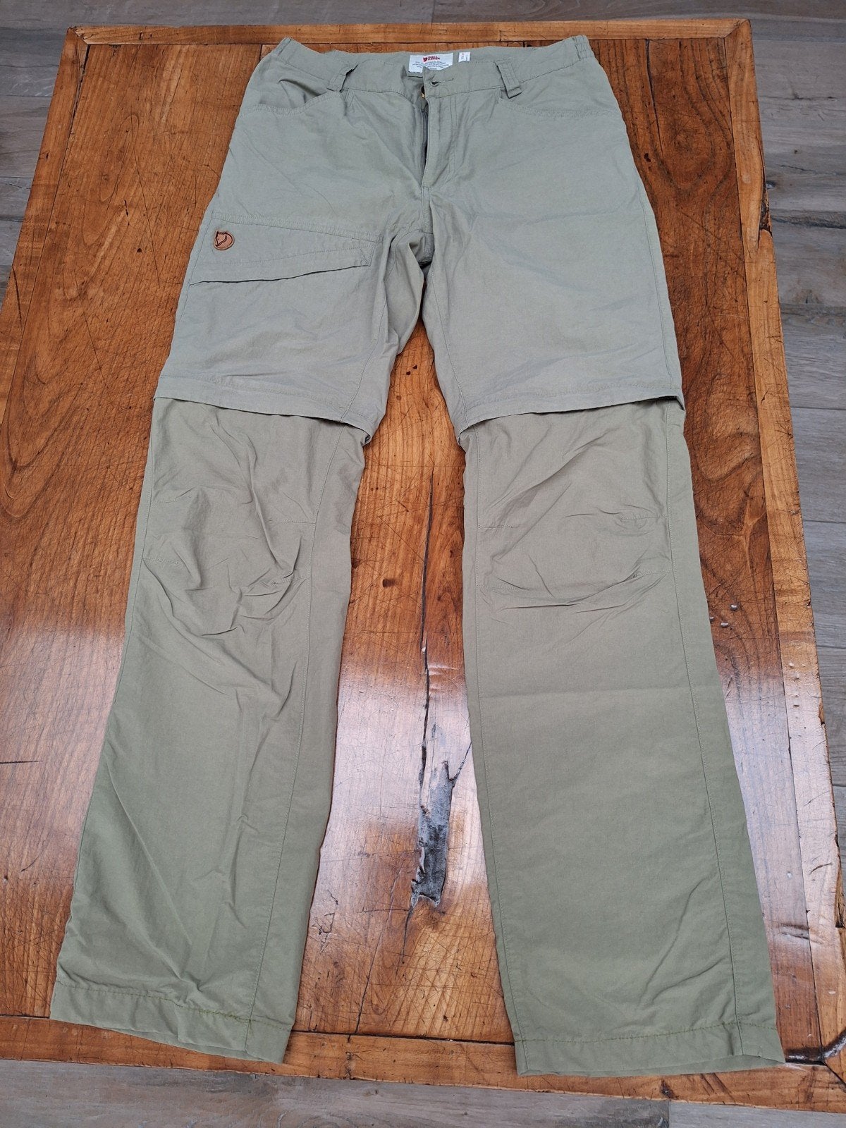 Wandelbroek dames fjallraven mt 38, Ophalen of Verzenden, Zo goed als nieuw, Maat 38/40 (M), Lang