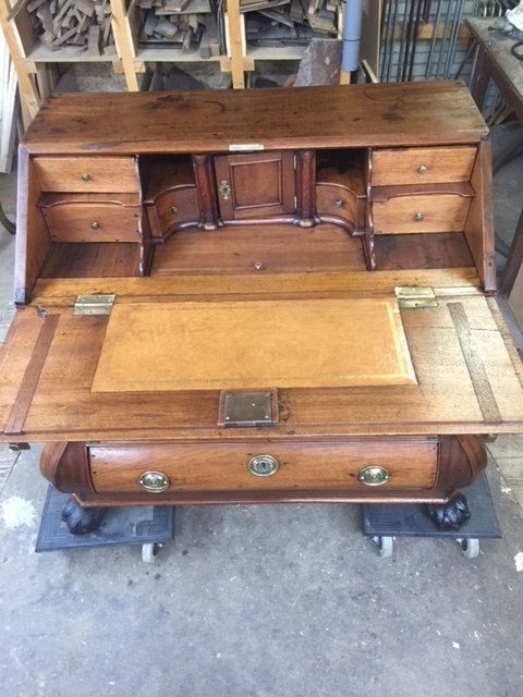Antieke secretaire/bureau-commode, Ophalen of Verzenden
